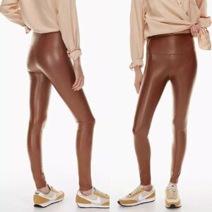 Aritzia - Wilfred Free Daria Pant Leggings – Size Small – Patina Brown